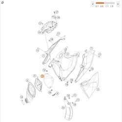 Filtre à Air origine pour KTM 85 SX (18-24)