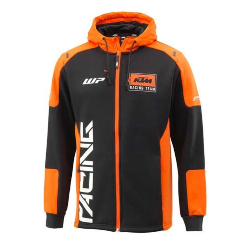 SWEAT ZIPPÉ À CAPUCHE KTM HOMME "TEAM ZIP HOODIE"-FACE-3PW24000440X