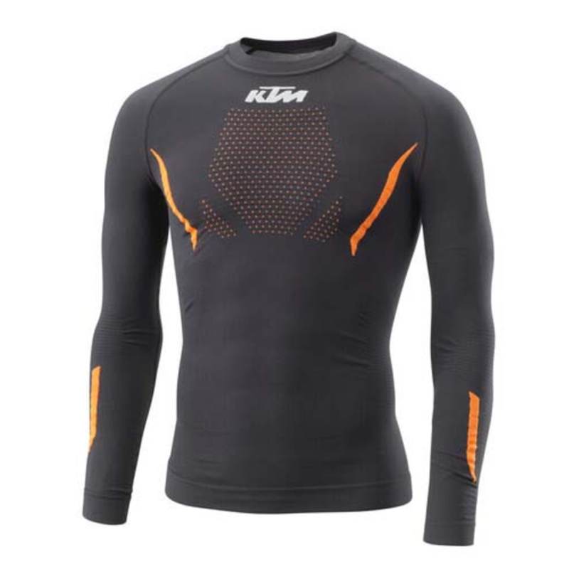 MAILLOT TECHNIQUE MOTO ÉTÉ MANCHES LONGUES KTM "UNDERSHIRT PERFORMANCE SUMMER LONG"