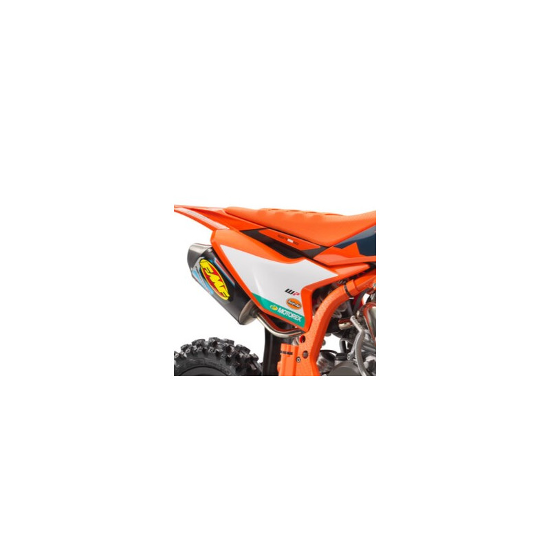 Trappe du boitier de filtre à air Droite avec Autocollants pour KTM 50 SX FACTORY (24-)-A40006004000EBA