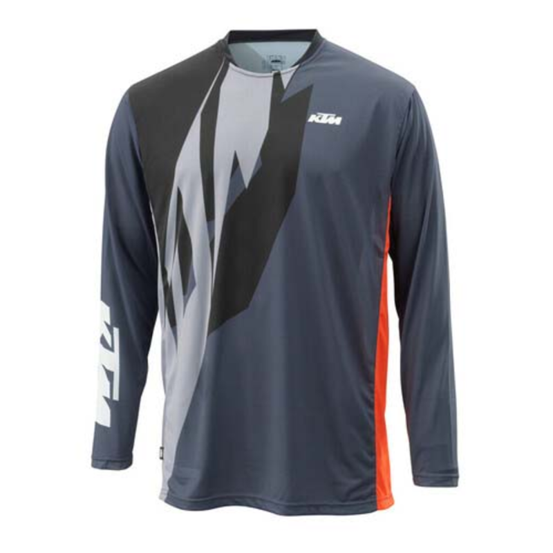 MAILLOT CROSS KTM "POUNCE SHIRT" NOIR (2024)-3PW24001310X-ktmonline