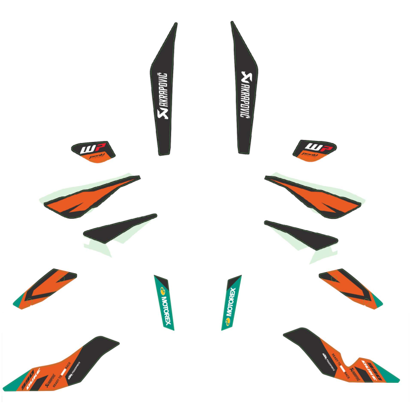 A60708999000-Kit déco "Factory" pour KTM990 DUKE (24-)