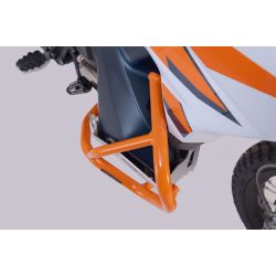 Barres de Protection "Crash Bar" SW MOTECH Oranges pour KTM 790 ADVENTURE/R(23-24)