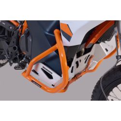 Barres de Protection "Crash Bar" SW MOTECH Oranges pour KTM 790 ADVENTURE/R(23-24)