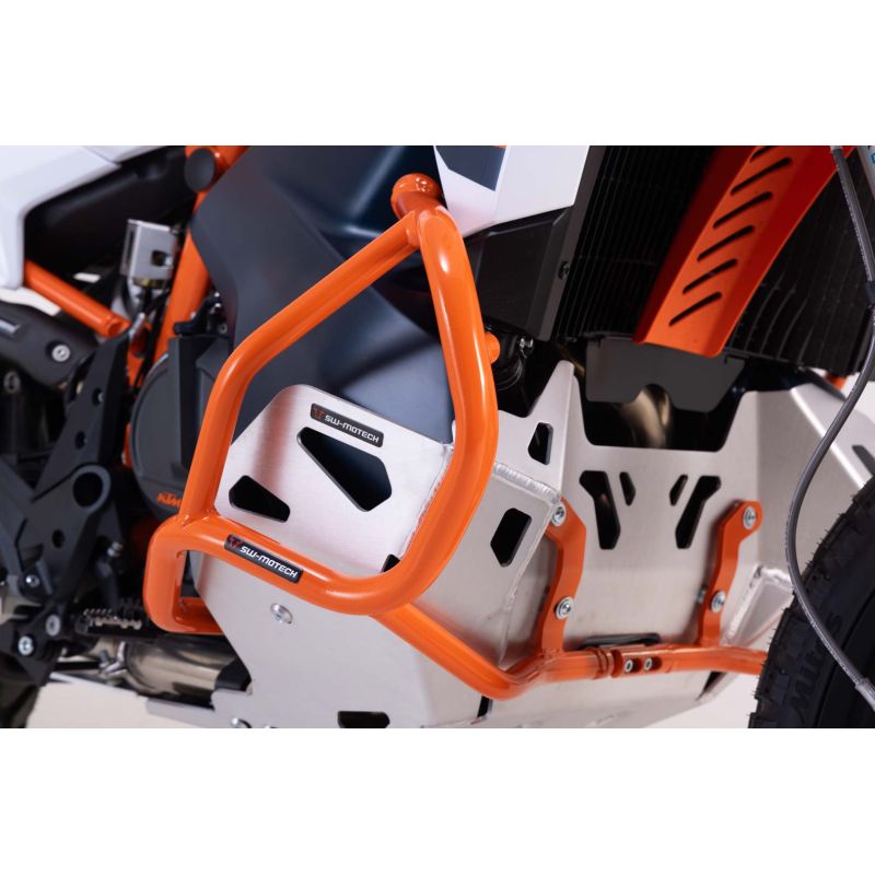 Barres de Protection "Crash Bar" SW MOTECH Oranges pour KTM 790 ADVENTURE/R(23-24)