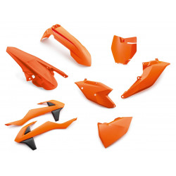 KIT PLASTIQUE ORANGE complet pour KTM SX (16-18) 