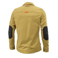 SURCHEMISE MOTO KTM HOMME "FACTOR OVERSHIRT" ANTELOPE (2024)-BACK-3PW24000830X