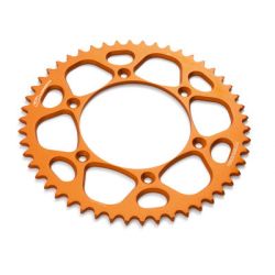 COURONNE ALUMINIUM ORANGE KTM SX/ EXC/ XC-W/ 690 DUKE/R / 690 ENDURO R 08-19/ 690 SMC R 08-19