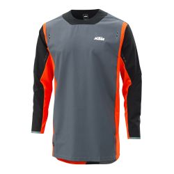 MAILLOT OFFROAD KTM "RACETECH SHIRT" GRIS (2024)-3PW24001430X-ktmonline