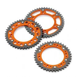 COURONNE ALUMINIUM ORANGE PISTE "SUPERSPROX STEALTH" KTM SX/ EXC/ XC-W/ 690 DUKE/R / 690 ENDURO R 08-19/ 690 SMC R 08-19