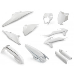 KIT PLASTIQUE BLANC complet pour KTM SX/SX-F (19-22) et EXC/EXC-F/ TPI (20-23)