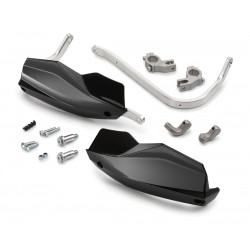 Kit de protège main Aluminium Noir pour KTM SX/EXC -  690 DUKE/ ENDURO-R /SMC-R (2019-2024)