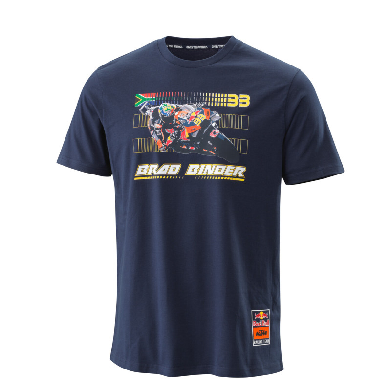 T-SHIRT RED BULL KTM HOMME "BRAD BINDER T-SHIRT" 2024-3RB24007210X