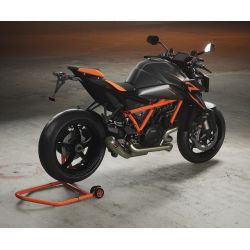 DISPOSITIF DE LEVAGE DE LA ROUE ARRIÈRE (MONOBRAS OSCILLANT) pour KTM 1290 SUPERDUKE R/GT (14-23) et 1390 SUPERDUKE-R (24)