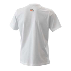 T-SHIRT KTM "PURE TEE" BLANC (2024)-3PW24002880X