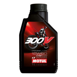 HUILE MOTUL OFFROAD 300V 15W60 4T 1L