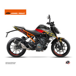 Kit Déco Moto Mass KTM Duke 390 Noir Jaune