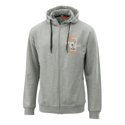 SWEAT A CAPUCHE KTM "ORANGE FLUIDS ZIP HOODIE" (2024)-3PW24002750X