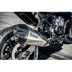 Silencieux AKRAPOVIC "Slip-on Line" Titane pour KTM 990 DUKE-R (25)