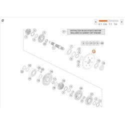 KIT CHAINE 16/42 Dents pour KTM 690 SMC-R (12-17)