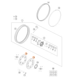 Disque de frein Avant Origine pour KTM 790 / 890 ADVENTURE (19-24)