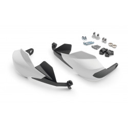 Kit de protège main fermé Version HAUTE Blanc pour KTM SX/EXC - 390/790/890/1090/1190 ADVENTURE/R (15-23) et 1290 SUPER ADVENTUR