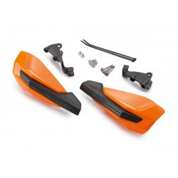 Kit de protège main Factory Ouvert Orange Electronique pour KTM SX/EXC (14-23)