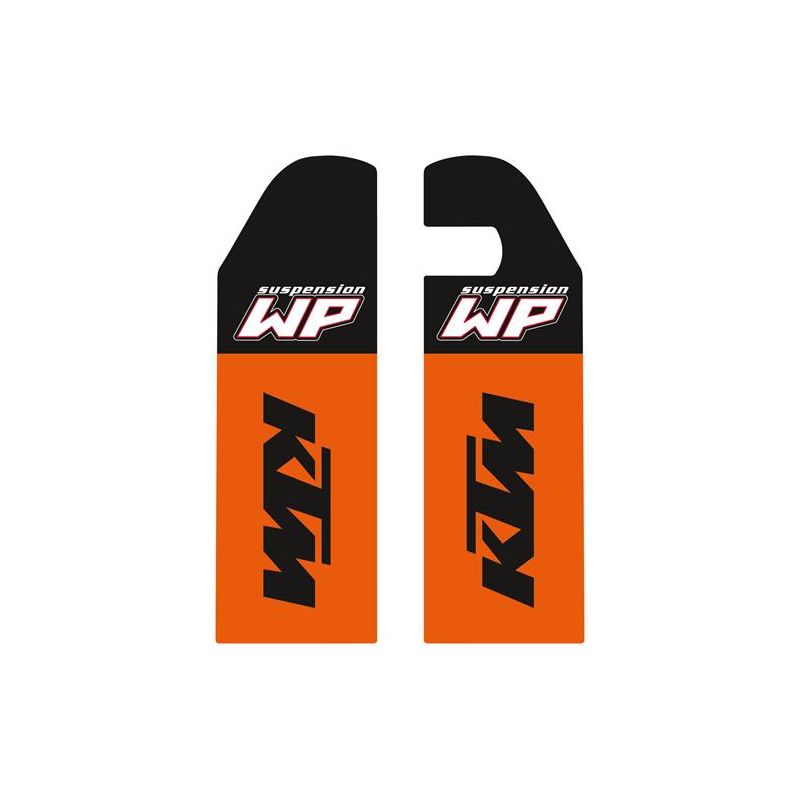 Jeu d'autocollants de protection de fourche pour KTM SX/EXC (2006-07)