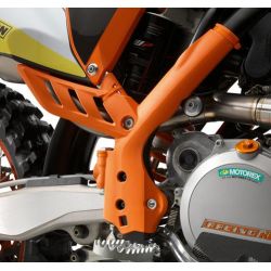 Jeu de protection de cadre Orange pour KTM SX (11-15) et EXC (12-16)