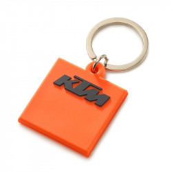 PORTE CLES KTM "LOGO RUBBER KEYHOLDER" ORANGE