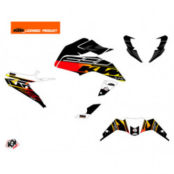 Kit Déco Moto Mass KTM Duke 390 Noir Jaune