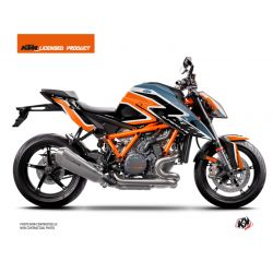 Kit Déco Moto Storm KTM Super Duke 1290 R Orange Bleu