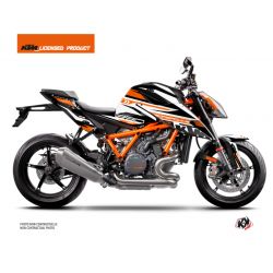 Kit Déco Moto Arkade KTM Super Duke 1290 R Orange Blanc