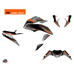 Kit Déco Moto Krav KTM Duke 390 Noir Orange