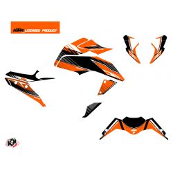 Kit Déco Moto Krav KTM Duke 390 Orange Noir