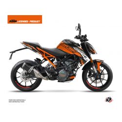 Kit Déco Moto Perform KTM Duke 390 Orange Noir