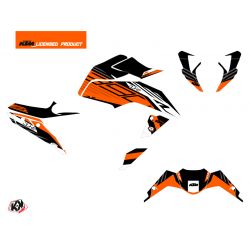 Kit Déco Moto Perform KTM Duke 390 Orange Noir