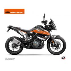 Kit Déco Moto Kombat KTM 390 Adventure Gris Orange