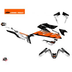 Kit Déco Moto Kombat KTM 390 Adventure Gris Orange