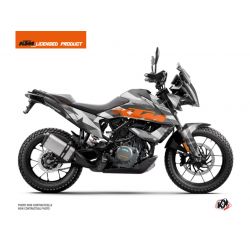 Kit Déco Moto Delta KTM 390 Adventure Gris Orange