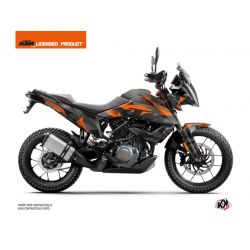 Kit Déco Moto Delta KTM 390 Adventure Noir Orange