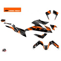 Kit Déco Moto Delta KTM 390 Adventure Noir Orange