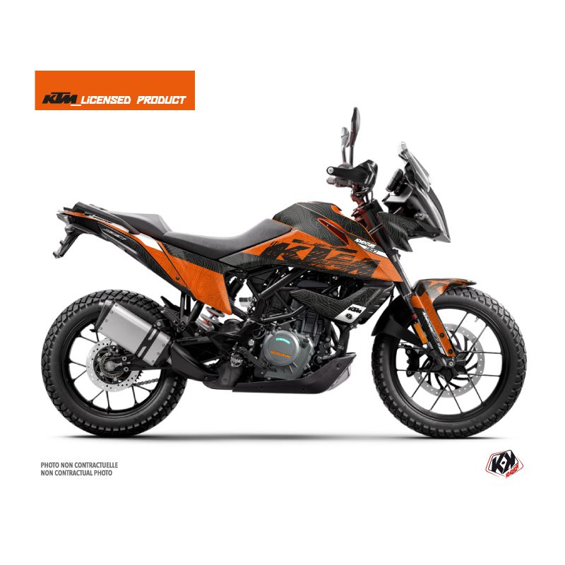 Kit Déco Moto Gear KTM 390 Adventure Orange