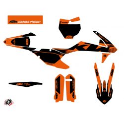 Kit Déco Moto Cross Retro KTM 150 SX Orange