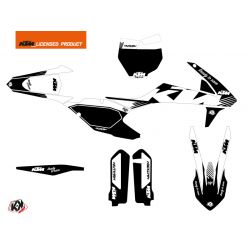 Kit Déco Moto Cross Retro KTM 150 SX Noir