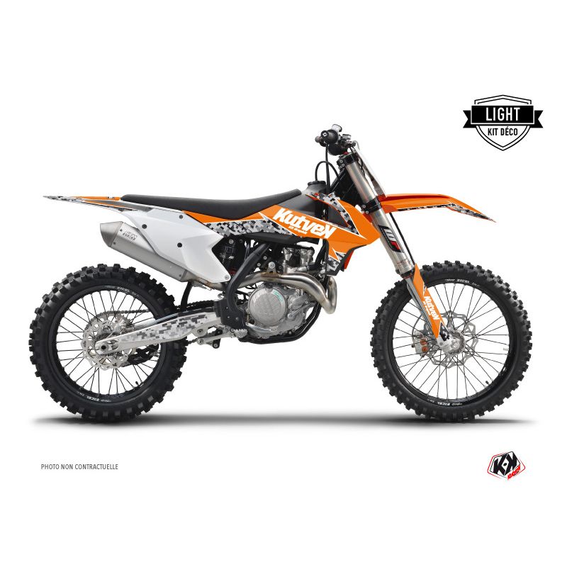 Kit Déco Moto Cross Predator KTM 125 SX Orange LIGHT (19-22)