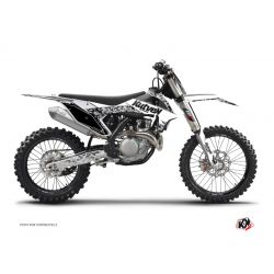 Kit Déco Moto Cross Predator KTM 125 SX Blanc (19-22)