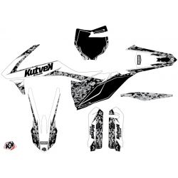 Kit Déco Moto Cross Predator KTM 125 SX Blanc (19-22)