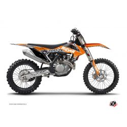 Kit Déco Moto Cross Predator KTM 125 SX Orange