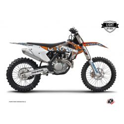 Kit Déco Moto Cross Freegun Eyed KTM 125 SX Orange LIGHT